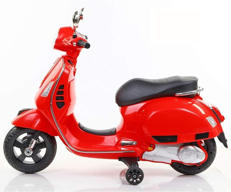 Toyify Vespa small size Scooter Battery Operated Ride On(Red)