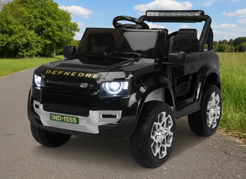 PP INFINITE 4X4 Heavy Duty 12V Electric Ride On Jeep For Kids With Remote Control 1-7Yrs Jeep Battery Operated Ride On(White)