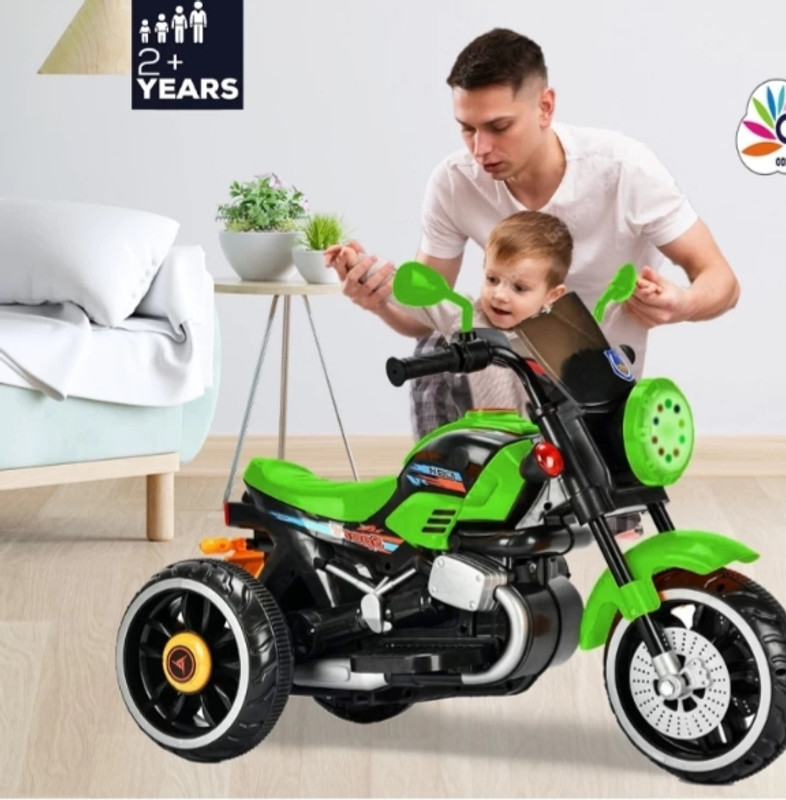 Prabal bullet bike4112 Bike Battery Operated Ride On(Green)