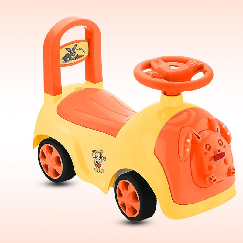 Miss & Chief Baby Bunny Rideon Car with Music, for kids 8months+, upto 20kg Rideons & Wagons Battery Operated Ride On(Orange)
