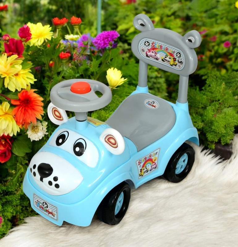 VARAA G KIDS RIDEON WITH LIGHT & MUSIC BEST FOR 1,2,3 YEAR KIDS,MADE IN INDIA Rideons & Wagons Non Battery Operated Ride On(Green)