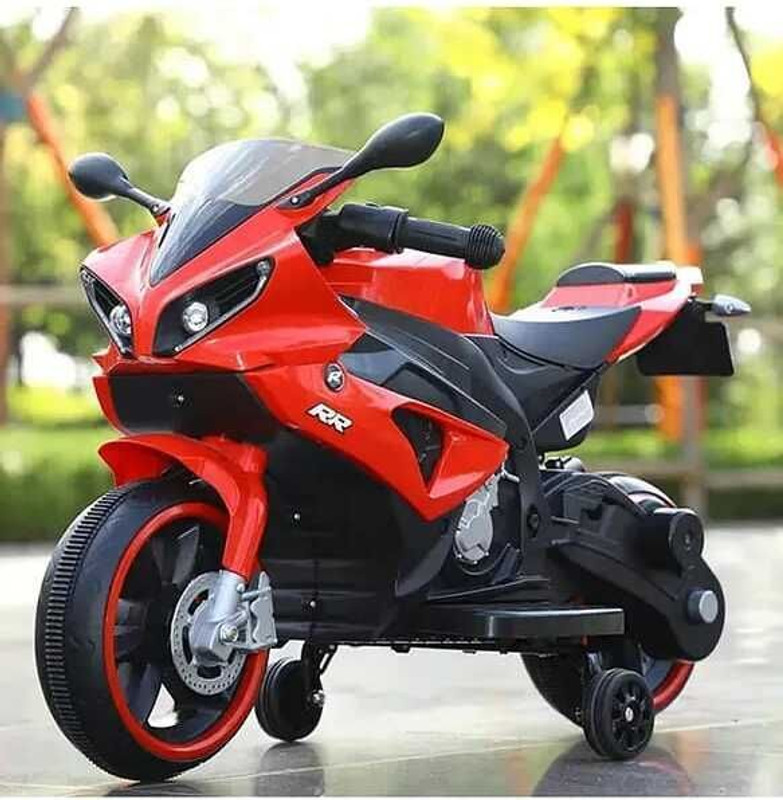 Toys R Us Avigo Yamaha R1 Plastic Bike with Rechargeable Battery Operated Bike Battery Operated Ride On(Red)