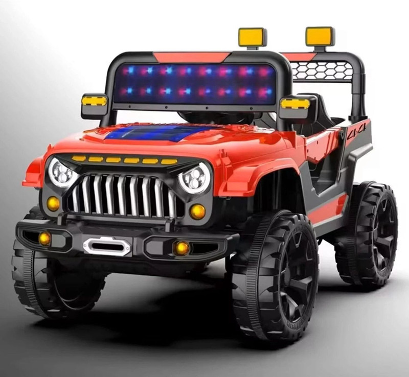 SmallBoyToys 528 White Rubicon 1-6Yrs Battery ride on kids car Jeep Battery Operated Ride On Jeep Battery Operated Ride On(Red)