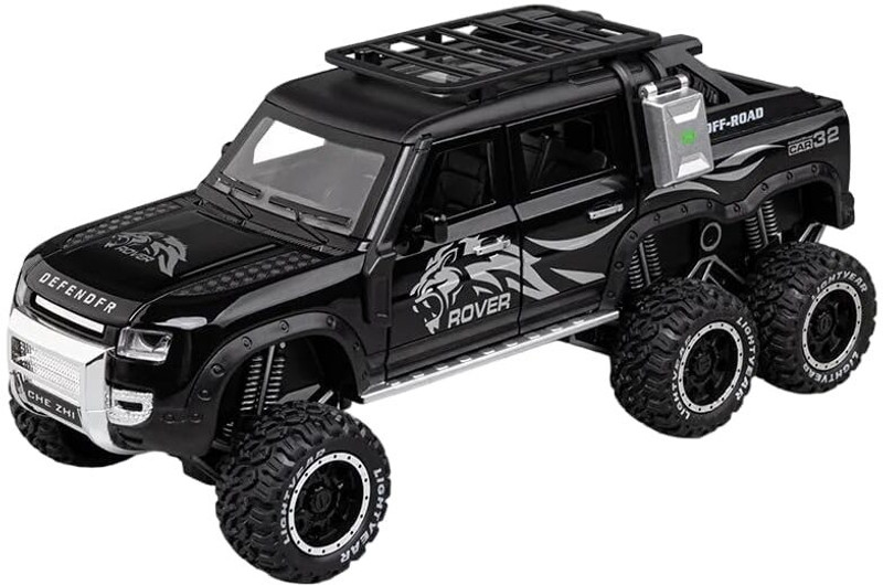 star impex Range Rover Toy Cars for Kids Boy Girl Zinc Alloy Pull Back Toy Car with Sound Car Battery Operated Ride On(Black)