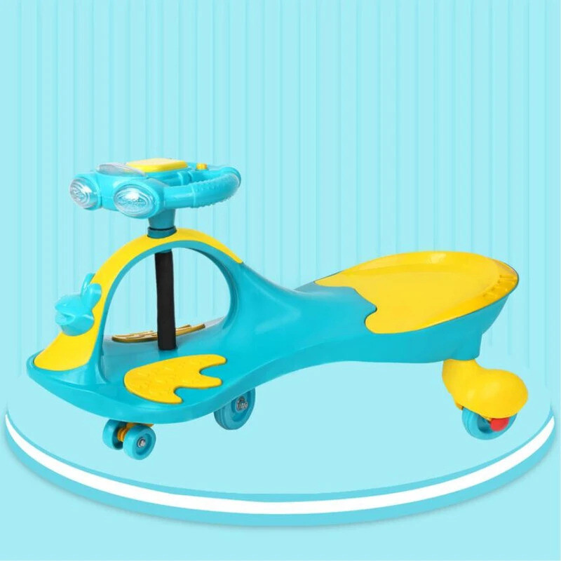 VYANA SALES MAGIC CAR FOR KIDS WITH MUSIC Rideons & Wagons Non Battery Operated Ride On(Green, Yellow)
