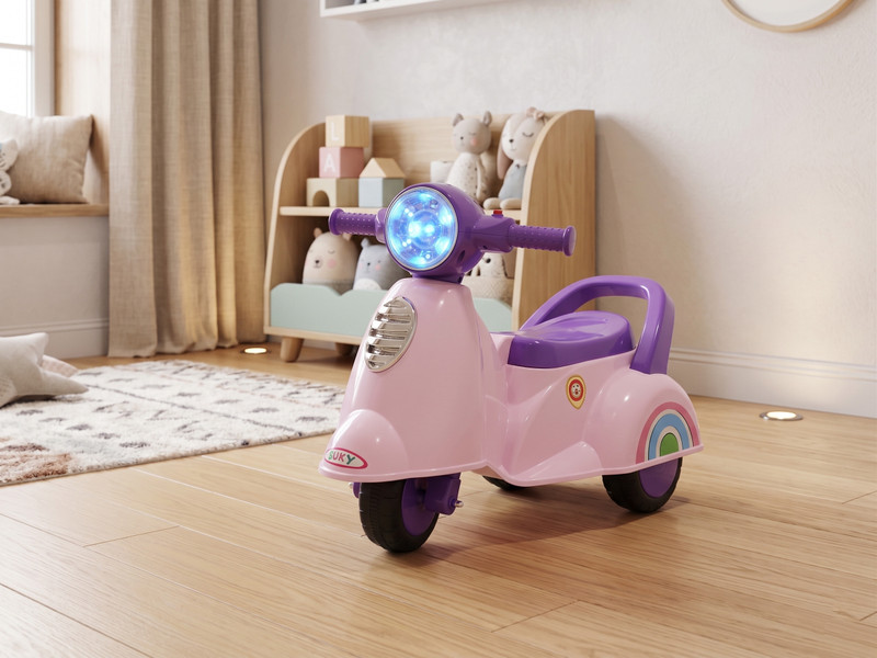 veerstore Push Ride On Car for Kids 1 - 7 Years / Baby Italian Ride-On Scooter / Rideons & Wagons Non Battery Operated Ride On(Purple)
