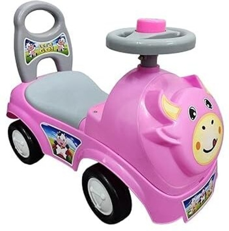 Myhoodwink Musical Scooter Oxen Rider Mini Magic Car Best Outdoor and Indoor Toys for Kids Rideons & Wagons Non Battery Operated Ride On(Green)