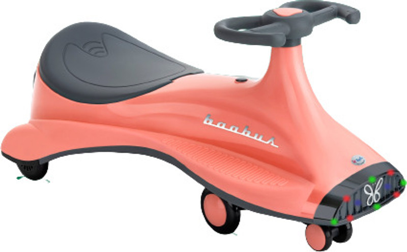 JoyRide Lil Rider Wiggle Car awesome twister |LED and MUSIC Rideons & Wagons Non Battery Operated Ride On(Multicolor)