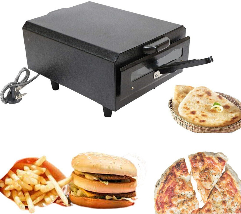 WELLBERG Advance Mini 10-Inch Multi-Purpose Combo Grill � Perfect for Pizza, Naan, & Roti Electric Tandoor