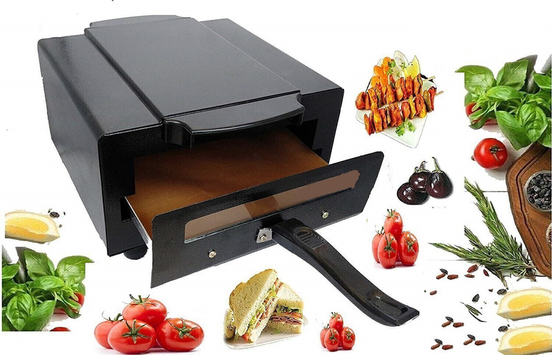 SUNBERG 14inch Multi-Purpose Pizza Maker Oven for Home Kitchen Use�Perfect for Fast Meal Electric Tandoor