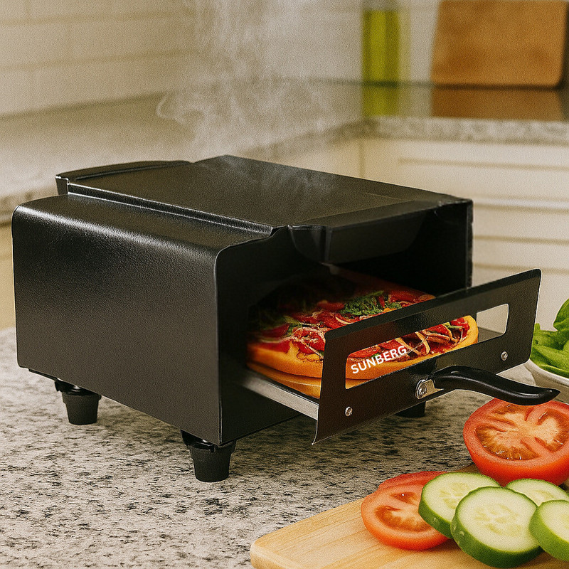 KGF 14 Inch 2000W Grill Oven for Roasting Baking Grilling and Tandoori Style Cooking Electric Tandoor