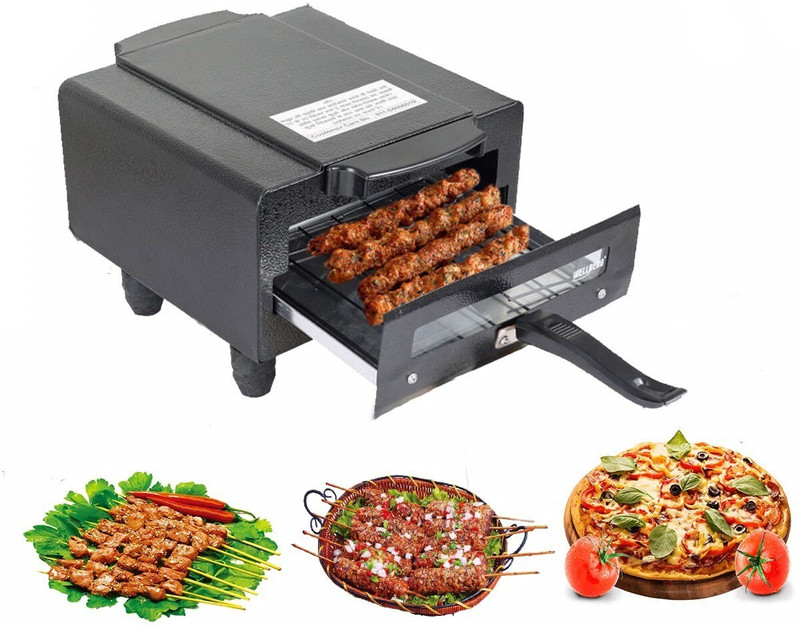 WELLBERG Classic Premium (mini) electric tandoor With 2 years of manufacturer warranty, Electric Tandoor Pizza Maker(Black)
