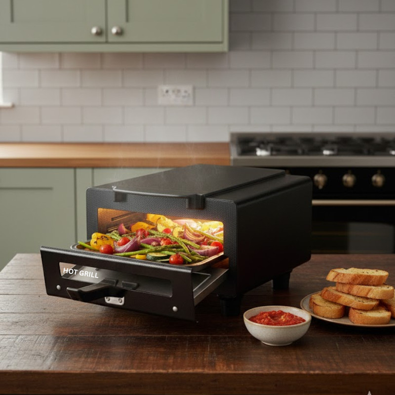 Hot Grill Electric Tandoor Indoor Appliance Designed For Healthy Grilling Roasting Baking Electric Tandoor