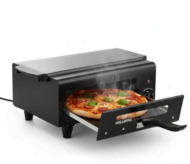 WELLBERG Smokeless 2200W Tandoor 16 Inch with ON OFF Switch for Indoor Home Use Electric Tandoor