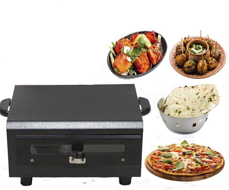WELLBERG New Exclusive Mini Combo 10Inch Perfect Multi-Purpose Tandoori Naan Pizza Maker Electric Tandoor