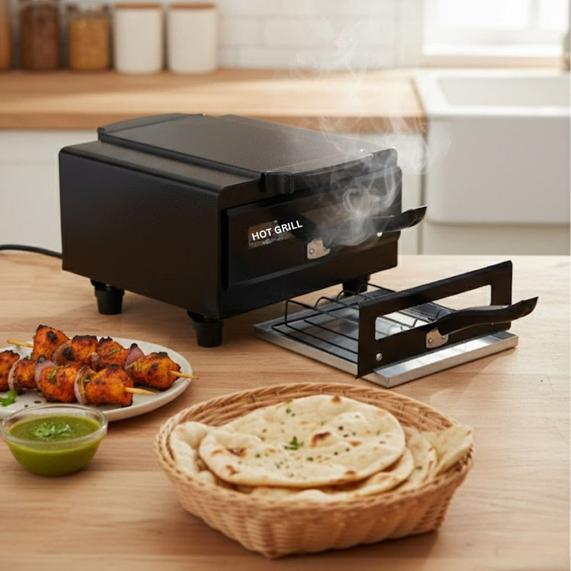 Hot Grill Electric Tandoor Strong Heating Element Appliance For Fast Even Cooking Electric Tandoor
