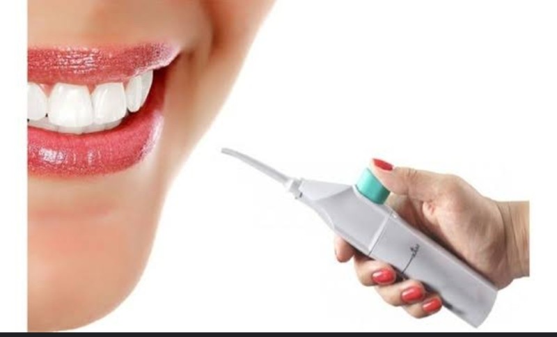pinaki Power Floss Teeth Cleaner Water Flosser Electric Toothbrush(White)