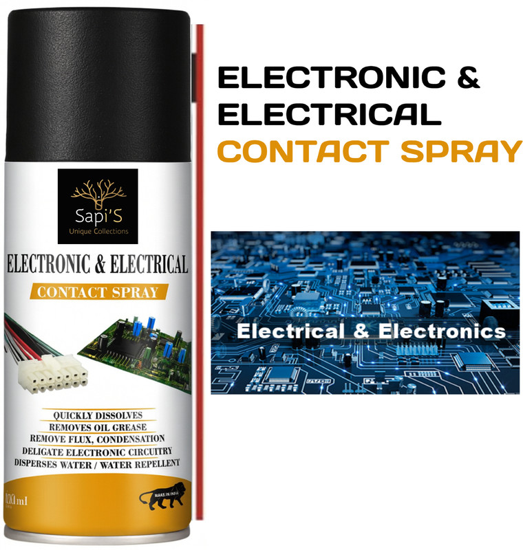 SAPI'S Electronic & Electrical Contact Spray Electrical Cleaning Spray(150 ml)