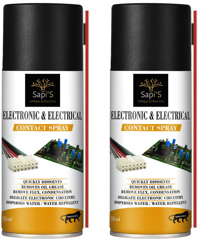 SAPI'S Electrical & Electronic Contact & Component Cleaner Spray Electrical Cleaning Spray(400 ml)