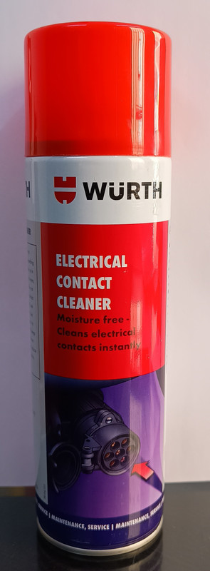 Wurth 0893600500045 Electrical Cleaning Spray(500 ml)