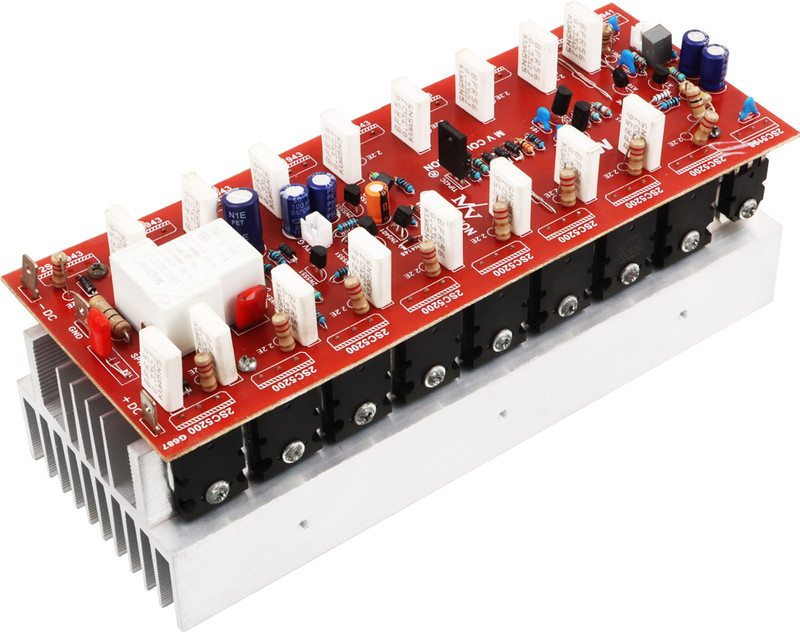 M V COLLECTION 800 WATT MONO WITH SPEAKER PROTECTION 25C5200 PROFESSIONAL AMPLIFIER BOARD Electronic Components Electronic Hobby Kit