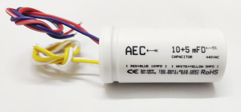 vinad Washing Machine, 10+5 mfd Capacitor for wash and Spin Motor. Electronic Components Electronic Hobby Kit