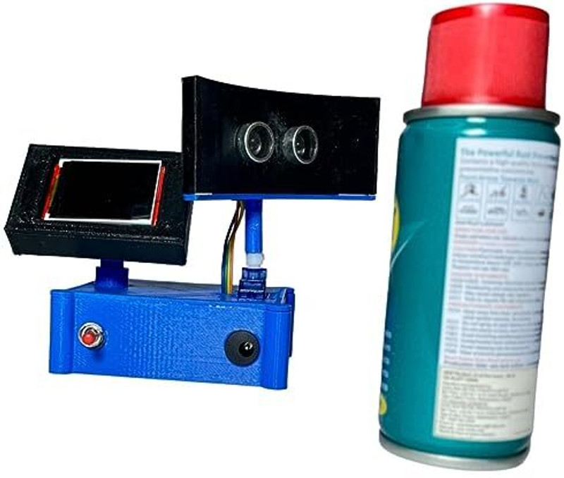 AUTO BOTIX Mini Radar Station DIY STEM Electronics Learning Kit (3D Printed Parts Only) Educational Electronic Hobby Kit