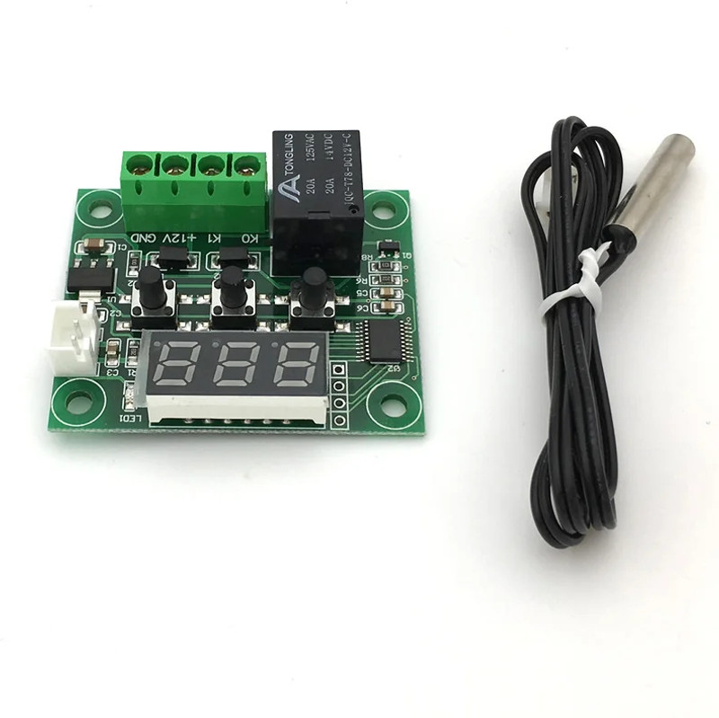 TM&W Xh-W1209 12v Digital Display Temperature Controller Thermometer Control Switch Multipurpose Controller