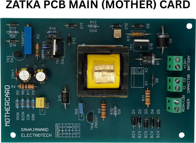 Set ZATKA PCB MAIN (MOTHER CARD) Electronic Components Electronic Hobby Kit