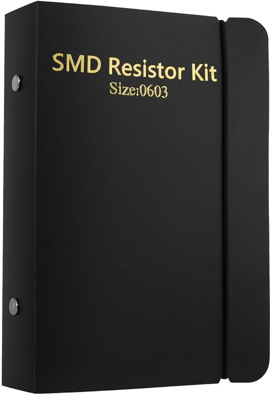 Tayal 0603 Resistors Kit, 1%,170value x 50pcs = 8500pcs SMD Resistor Assorted Folder Electronic Components Electronic Hobby Kit