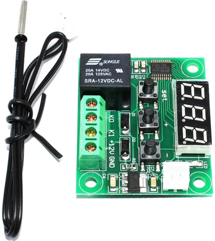 TM&W Digital Output Dc 12v Temperature Modul W1209 Thermostat Temprature Controller. Multipurpose Controller