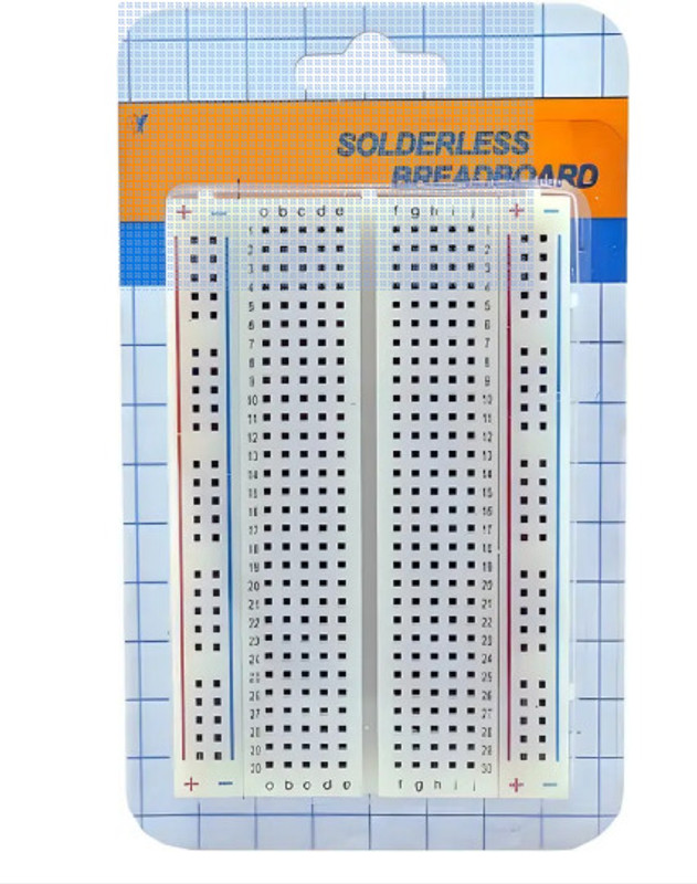 R&D 400-Point Solderless Breadboard – Mini Prototype Board for Arduino Electronic Components Electronic Hobby Kit