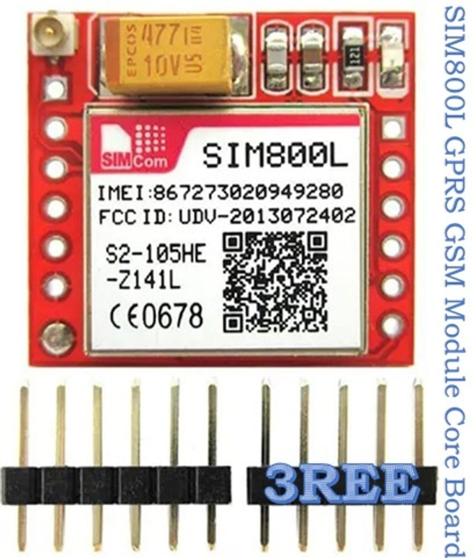 3REE PREMIUM SIM800L GPRS GSM Module Core Board Electronic Components Electronic Hobby Kit