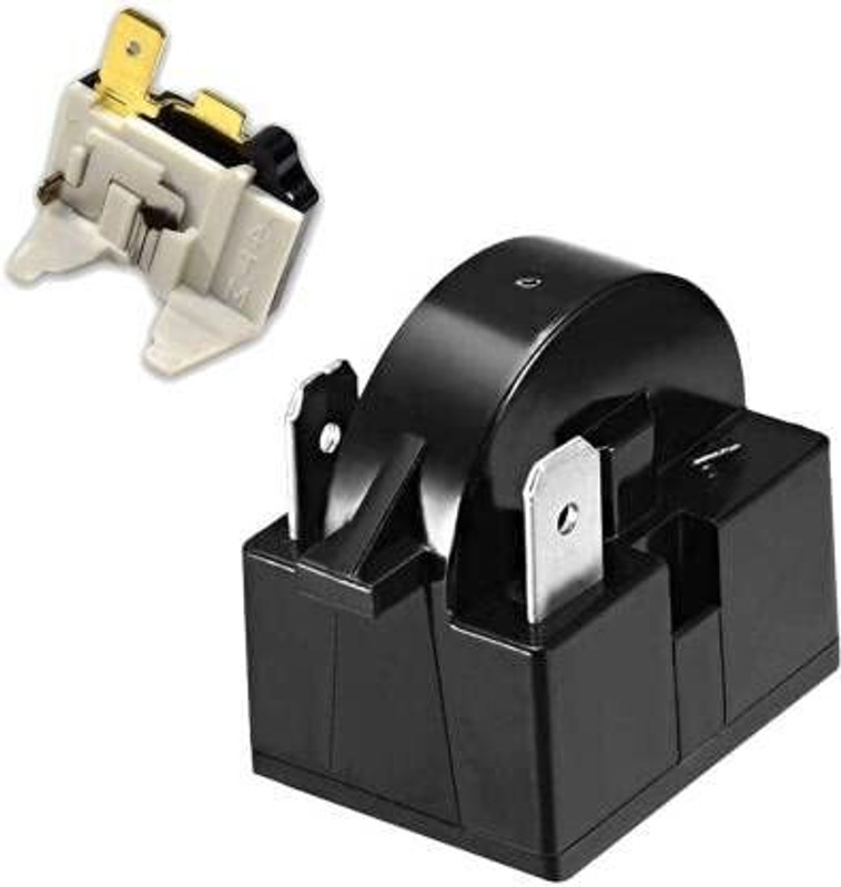 Spinxx Compressor Relay+Overload ( 2 Pin ) Suitable for 165 LTR to 300 LTR Refrigerator Electronic Components Electronic Hobby Kit