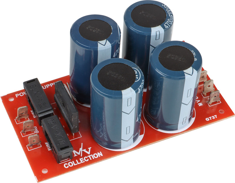 M V COLLECTION 4700UF 100 VOLT 4 CAPACITOR AC TO DC CONVERTER SUPPLY Electronic Components Electronic Hobby Kit