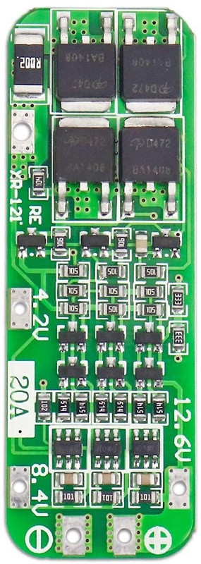 AVISRI 2 PCS BMS 3 Series 20A 12V 18650 Lithium Battery Protection Board Electronic Components Electronic Hobby Kit