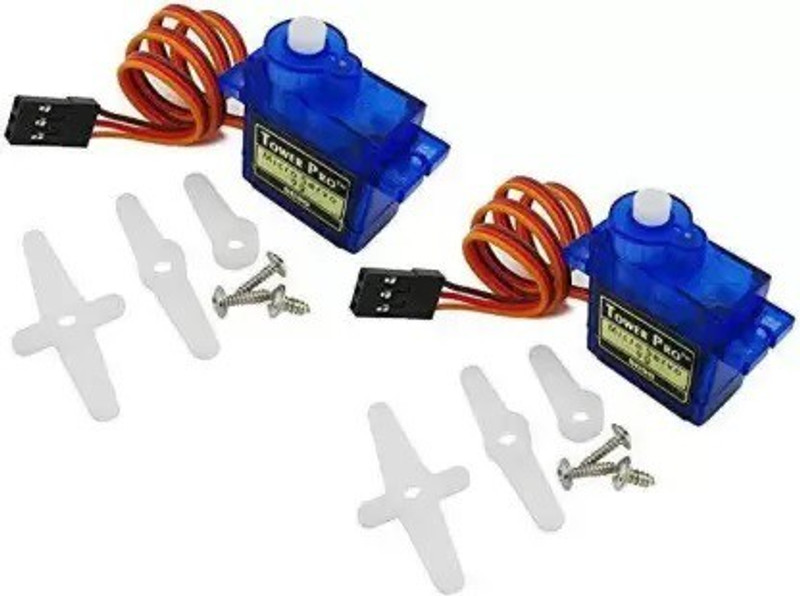 Tayal SG90 Servo Motor Driver for RC Helicopter, Airplane(PACK OF 2) Electronic Components Electronic Hobby Kit