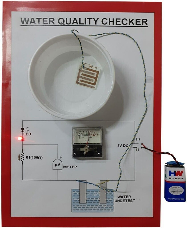 MELODY's Water Quality Checker Science Working Model for Che Misty Educational Electronic Hobby Kit