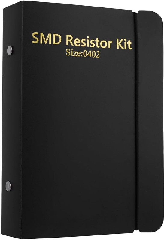 Tayal 0402 Resistors Kit, 1%,170value x 50pcs = 8500pcs SMD Resistor Assorted Folder Electronic Components Electronic Hobby Kit