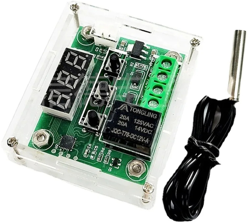 TM&W W1209 DC 12V Heat Cool Digital Temperature Controller Miniature Thermostat . Multipurpose Controller