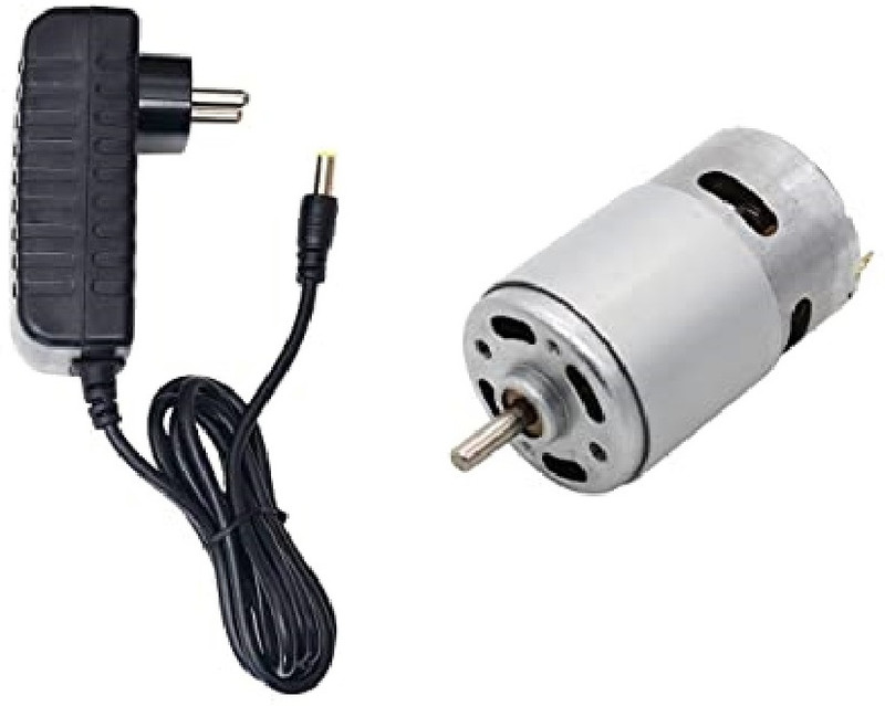 WHO 775 MOTOR WITH 12V 2AMP APTOR Motor Control Electronic Hobby Kit