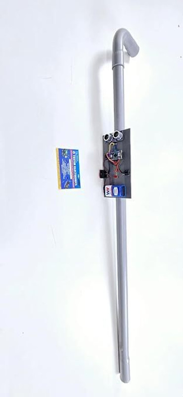 Testin Electronics Smart Blind Stick with Obstacle Detection Electronic Guidance Walking Aid Electronic Components Electronic Hobby Kit