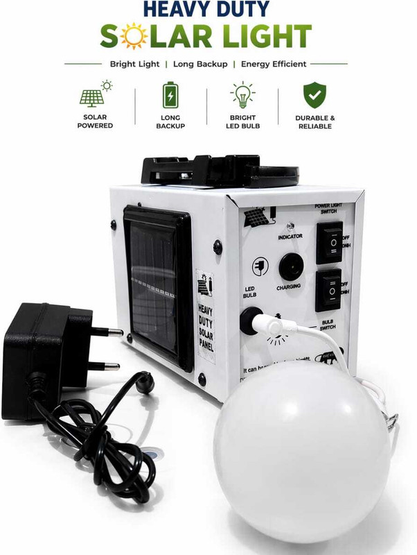 jjstar Pro-Light Multi-Function Emergency System (Model: SL-01) 3 hrs Bulb Emergency Light(White)