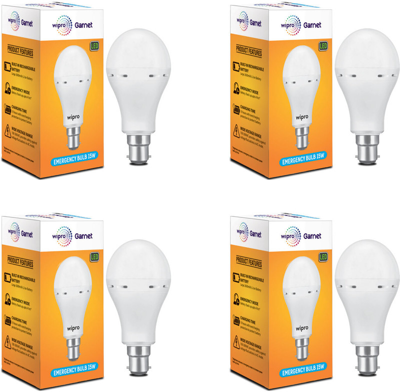 PHILIPS 18W Rechargeable Inverter LED with backup upto 4 hrs Bulb Emergency Light(White)