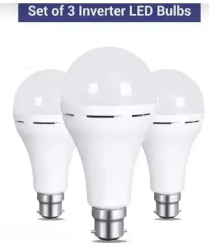 Gold Nation 12w LED Emergency Bulb | Inverter Bulb for home,4 Hours battery back up 4 hrs Bulb Emergency Light(White)