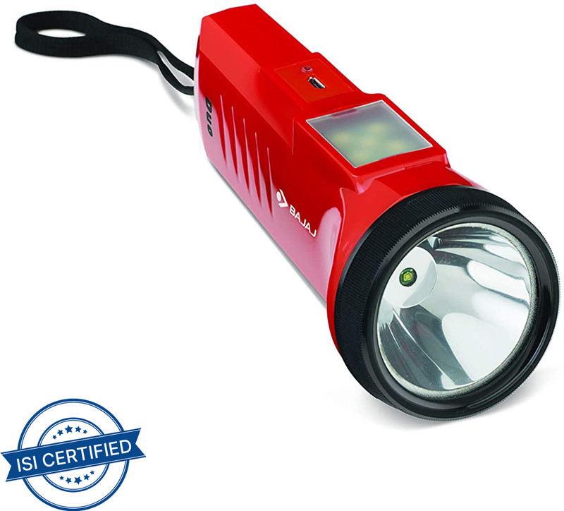 BAJAJ 610049 3 hrs Torch Emergency Light(Red)