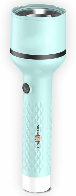 SAYKHUS Rechargeable Emergency Search LED Torch with 4 Mode Light Type C Flambe Torch
