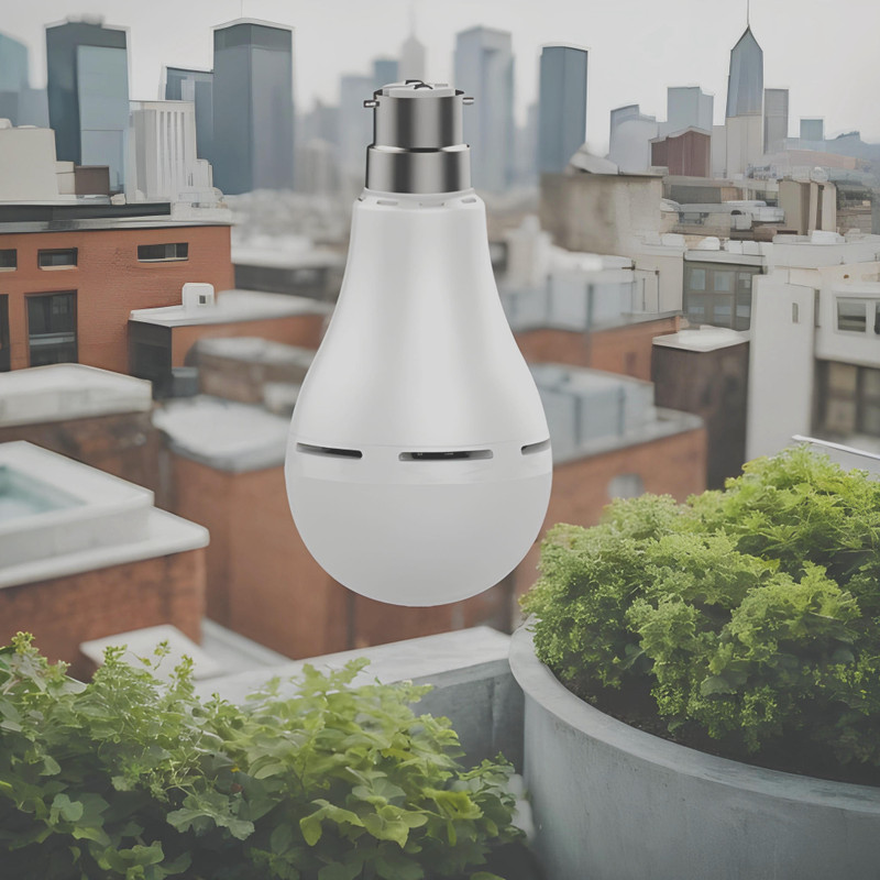 GUGGU Charging bulb 12W LED with 2000mAh battery 4hrs emergency light backup bulbC3256 4 hrs Bulb Emergency Light(White)