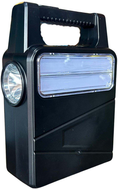 Smuf AK-1750 Portable Solar Inverter + 3 Bulb + Solar Plate + Mobile Charging Cable 10 hrs Flood Lamp Emergency Light(Multicolor)