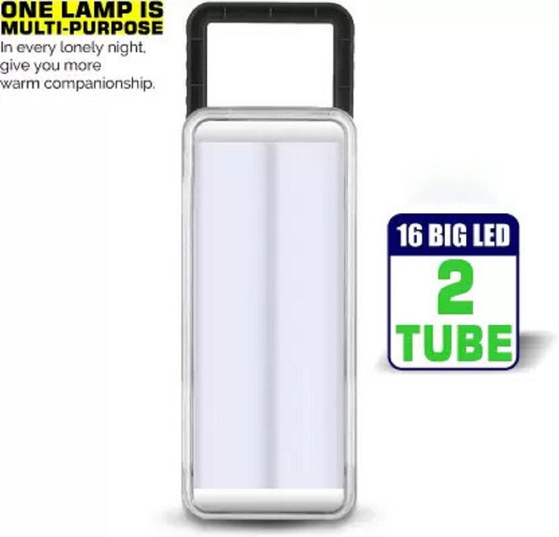 iDOLESHOP USB and SOLAR Rechargeable Led Tube 8 hrs Lantern Emergency Light(Multicolor)